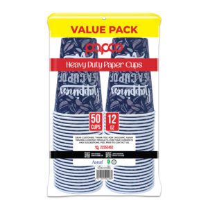 Paper Cups 12 Oz 50 Cups Value Pack