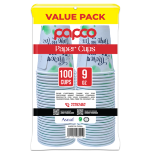 Paper Cups 9 Oz 100 Cups Value Pack
