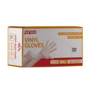 Papco Vinyl Gloves Clear Small 100 Pcs