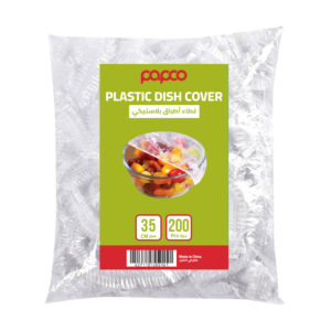 Papco Plastic Dish Cover 35 Cm 200 Pcs