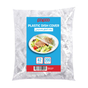 Papco Plastic Dish Cover 42 Cm 200 Pcs