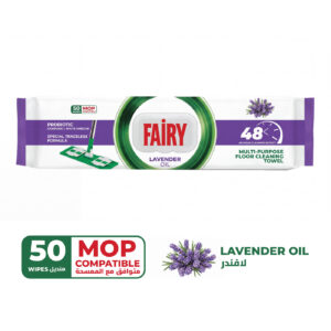Fairy Lavender Oil Floor Cleaning Towel 50 Pcs