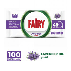 Fairy Lavender Oil Surface Cleaning Wipes - 100 Pcs